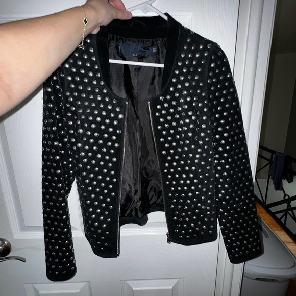 Studded Jacket -Zara - Picture 1 of 7